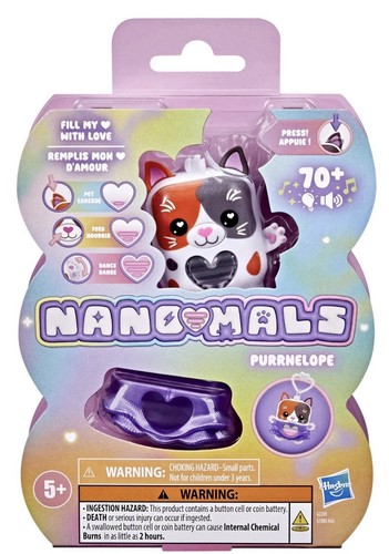 Hasbro nanomals mano mals - hasbro,