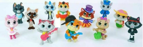 Gatti personaggi bidoncini - gatti,